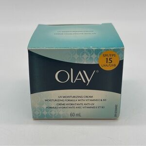 Olay UV Moisturizing Cream SPF 15 Moisturizing Formula w/ Vitamins E & B3 New